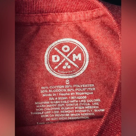 The Future is in Our Hands Red Screen Print T Shirt - Picture 7 of 8